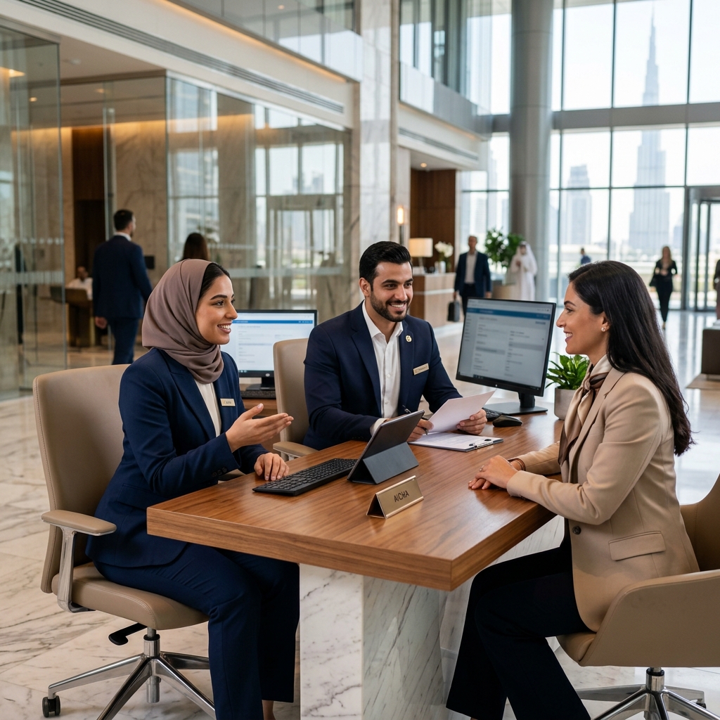 Premium Business Center Desk